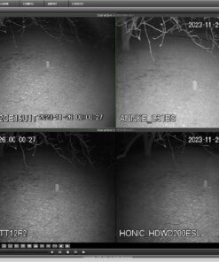 ANNKE 1080p Security Camera 4-in-1 CCTV Bullet Wired Cam, AHD/TVI/CVI/CVBS, Analog Surveillance Video Add–On Camera for Indoor/Outdoor Use, 100ft Clear Night Vision (Power Adapter Not Included) - E200 Black 42 7119F6S4VtL