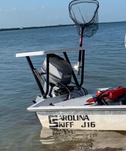 Amarine Made Boat 4pcs Fishing Rod Holder, Stainless Rail Mount Clamp on Rod Holder, Adjustable Fishing Pole Holder for Rails 7/8" to 1" 43 7119wuloa L