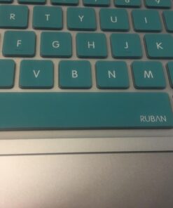 RUBAN for Old MacBook Pro Retina 13 inch (A1502 & A1425 Models) 2015 2014 2013 2012 Release,Plastic Hard Shell Case & Keyboard Cover, Turquoise 60 7119xn26VRL