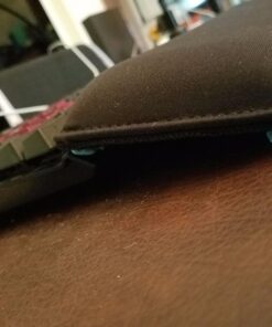 Glorious Gaming Wrist Pad/Rest - Full Standard Size - Black - Mechanical Keyboards, Stitched Edges, Ergonomic | 17.5x4 inches | 25mm/1in Thick (GWR-100) Full Size (Standard) 58 711Afl6jmaL