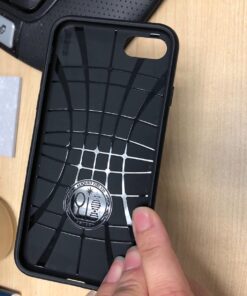 Spigen Liquid Air Armor Designed for iPhone SE 2020 Case/Designed for iPhone 8 Case (2017) / Designed for iPhone 7 Case (2016) - Black 56 711AyCfIQFL