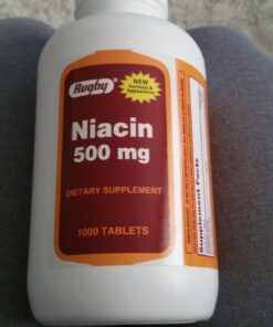 Rugby Niacin 500 mg 1000 Tabs 24 711BP8vfvuL
