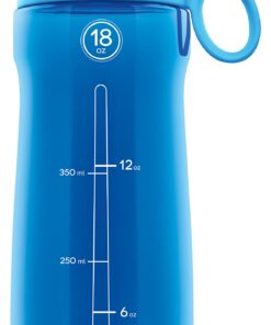 Pogo BPA-Free Tritan Plastic Water Bottle with Chug Lid, 18 Oz, Blue 18oz 20 711DGNkdm2L