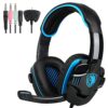 SADES SA-708 GT Gaming Headset with Microphone, Gaming Headphones Computer Headset for PS4 Xbox360 PC Mac iPhone Smartphone Laptop iPad iPod-Retail Packaging 11 711DeN4whpL