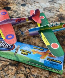 Big Mo's Toys 24 Pack 8 Inch Glider Planes - Birthday Party Favor Plane, Great Prize, Handout Glider, Flying Models, Two Dozen 36 711EavQAv0L