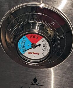 2" River Country Professional Adjustable BBQ Grill & Smoker Thermostat Thermometer Temperature Gauge 17 711Emd7OmuL