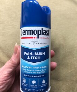 Dermoplast Pain, Burn & Itch Relief Spray for Minor Cuts, Burns and Bug Bites, 2.75 Oz (Packaging May Vary) Relief Spray (1 Pack) 44 711ErxDYAyL 1