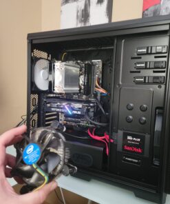 Phanteks Enthoo Pro Full Tower Chassis with Window Cases PH-ES614P_BK,Black Black 55 711FAK43sjL