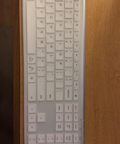 Bluetooth Keyboard, iClever DK03 Wireless Keyboard Multi-Device Keyboard, Dual Mode (Bluetooth 4.2 + 2.4G) Ultra-Slim Full-Size Keyboard for Mac, iPad, Apple, Android, Windows, Connect Up To 3 Devices 38 711HDoqrpsL