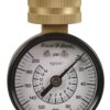 Rain Bird P2A Water Pressure Test Gauge, 3/4" Female Hose Thread, 0-200 psi