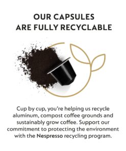 Nespresso Capsules OriginalLine, Ristretto Intenso, Dark Roast Coffee, Coffee Pods, Brews 1.35 Ounce (ORIGINALLINE ONLY), 10 Count (Pack of 5) 10 Count (Pack of 5) 21 711JOpRV5sL