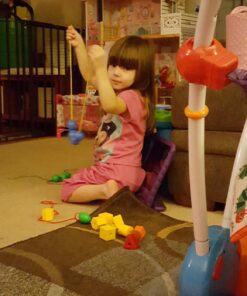 Skoolzy Primary Lacing Beads with String & Pipe Cleaners 46 pc Lacing Beads (41 pc) 38 711JeI1JqxL