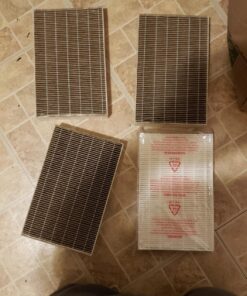 Honeywell HEPA Air Purifier Filter R, 3-Pack for HPA 100/200/300 and 5000 Series - Airborne Allergen Air Filter Targets Wildfire/Smoke, Pollen, Pet Dander, and Dust 3 pack 23 711JjbeOYaL