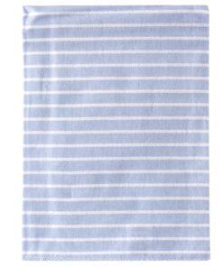 Luvable Friends Unisex Baby Cotton Flannel Receiving Blankets, Blue Stripes, One Size 7 711L6EcBdIS