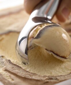 Zeroll, Size 20, in Silver 1020 Original Ice Cream Unique Liquid Filled Heat Conductive Handle Simple One Piece Aluminum Design Easy Release 40 Scoops per, 2-Ounce 25 711L7Zr8kTL