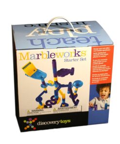 Discovery Toys MARBLEWORKS Marble Run Starter | Kid-Powered Learning | STEM Educational Building Block Toy Learning & Childhood Development 5 Years Old and Up Starter Set 6 711L8JC3XOL