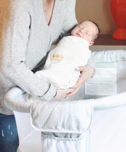 HALO 100% Cotton Sleepsack Swaddle, 3-Way Adjustable Wearable Blanket, TOG 1.5, Cream, Small, 3-6 Months Small (Pack of 1) 34 711LJmFMnfL