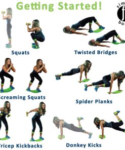 Simply Fit Board - The Workout Balance Board with a Twist, As Seen on TV Magenta 29 711M3qFsCUL