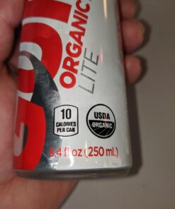 GURU Lite Natural Energy Drink - Low Calorie, Vegan, Organic Energy Drinks - Experience Energy Without the Jitters, Rush or Crash - 24 x 8oz/250ml Cans 8.4 Fl Oz (Pack of 24) 39 711M6vfE5UL