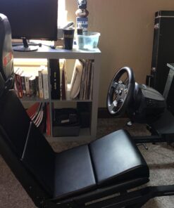 Next Level Racing F-GT Racing Simulator Cockpit. Formula and GT racing simulator cockpit compatible with Thrustmaster, Fanatec, Moza Racing on PC, Xbox and PS 54 711MXmJW4lL