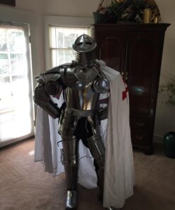 NauticalMart Medieval LARP Knight Wearable Full Suit of Armor 15 711NG3mAzWL