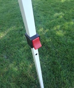 Crown Shades 10x10 Pop up Canopy Outside Canopy, Patented One Push Tent Canopy with Wheeled Carry Bag, Bonus 8 Stakes and 4 Ropes, Blue 64 711OwuDrlWL