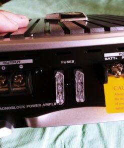 BOSS Audio Systems AR2000M Monoblock Car Amplifier - 2000 Watts, 2-4 Ohm Stable, Class A-B, Mosfet Power Supply, Gray Class A/B Monoblock 2000W 19 711QTnuvxqL