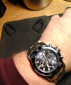 Invicta Men's Pro Diver Collection Chronograph Watch 48mm Silver & Blue 36 711QjW9aeTL 1