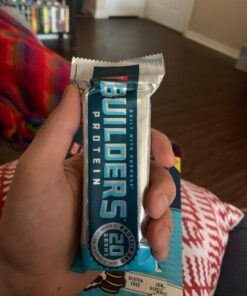 CLIF Builders - Chocolate Flavor - Protein Bars - Gluten-Free - Non-GMO - Low Glycemic - 20g Protein - 2.4 oz. (12 Count) 50 711QoAaNP8L