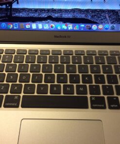 Allinside Gray Ombre Keyboard Cover Skin for MacBook Pro 13" 15" 17" (2015 or Older Version), MacBook Air 13" A1369/A1466, Older iMac Wireless Keyboard MC184LL/B 2010-2017 MacBook Air 13 & 2008-2015 Mac Pro 13/15 Ombre Gray 39 711TeyS0sGL