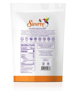 Swerve Ultimate Sugar Replacement Sweetener, Granular Sugar Substitute, Zero Calorie, Keto Friendly, Zero Sugar, Non-Glycemic, Gluten Free, 3 lbs Bag(Packaging May Vary) 48 Ounce (Pack of 1) 16 711TgAbABIL
