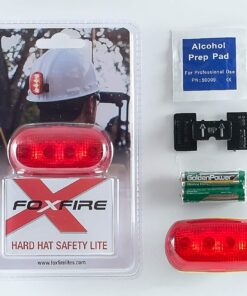 FOXFIRE EHHL-R Hard Hat Lite Kit, 4 LEDs, Red 8 711UPww4L