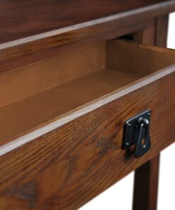 Leick Home Favorite Finds Mission, 10 in x 30 in x 28 in, Russet/Blackened Console Table 27 711VIRr9qFL