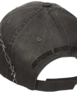 Alternative view of John Deere NCAA mens Waxed Canvas Embroidery One Size Charcoal