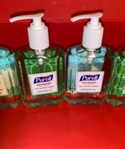 PURELL Advanced Hand Sanitizer Soothing Gel, Fresh Scent, 8 fl oz Pump Bottle (Pack of 4), 9674-06-ECDECO 34 711VQfkT 9L