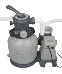 Intex 18ft X 52in Ultra Frame Pool Set with Sand Filter Pump, Ladder, Ground Cloth & Pool Cover 30 711VpTcNuRL