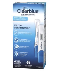 Clearblue Pregnancy Test Combo Pack, 4ct - Digital with Smart Countdown & Rapid Detection - Value Pack Combo 4 35 711WDdEdOiL 2