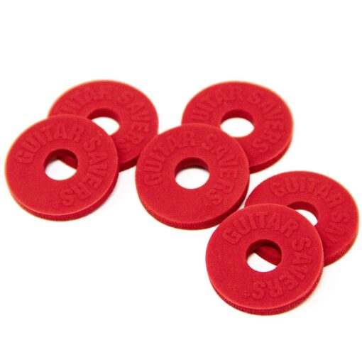 Guitar Savers Premium Strap Locks (3 Pair) - Red 3 Pair