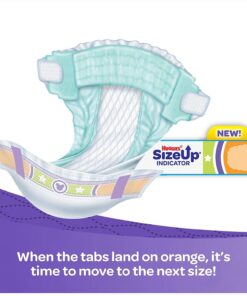 HUGGIES LITTLE MOVERS Active Baby Diapers, Size 4 (fits 22-37 lb.), 152 Ct, ECONOMY PLUS (Packaging May Vary) 31 711XSTxVHzL