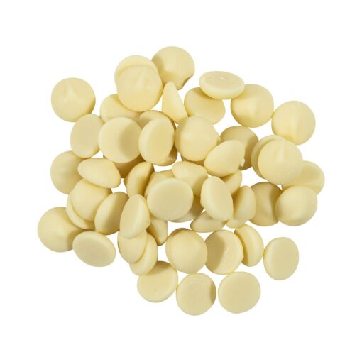 OliveNation Callebaut 25% White Chocolate Callets 1 lb