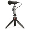 Shure MV88+ Video Kit - Digital Stereo Condenser Microphone for Apple and Android, with Manfrotto PIXI Tripod, Phone Clamp, Mount, iOS and USB-C Cables for Next-Level Connectivity (MV88+ Video KIT) MV88+ Video Kit (Old Package)