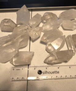 JIC Gem 2 lbs Natural Clear Quartz Crystal Point 2inch Big Size About 20pcs up for Healing and Gift Use 2 Pound (Pack of 1) 47 711ZVQLw VL