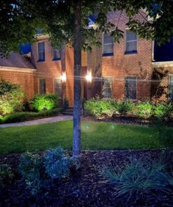 ZUCKEO Low Voltage Landscape Lights LED Landscape Lighting, 5W 12V Garden Pathway Lights Waterproof Warm White Walls Trees Flags Outdoor Landscape Spotlights with Stakes (8 Pack) 49 711aOMLNlcL