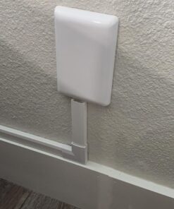 Sleek Socket - The Original & Patented Ultra-Thin Outlet Concealer with Cord Concealer Kit, 3 Outlet, 3-Foot Cord, Universal Size, UL Certified (Ideal for Kitchens, Small Spots & Behind Furniture) 3 ft Flagship 50 711bWCcKg8L 2