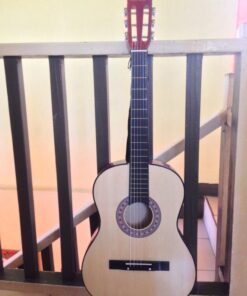 Best Choice Products 38in Beginner All Wood Acoustic Guitar Starter Kit w/Gig Bag, Digital Tuner, 6 Celluloid Picks, Nylon Strings, Capo, Cloth, Strap w/Pick Holder - Natural 40 711bhiBlqNL