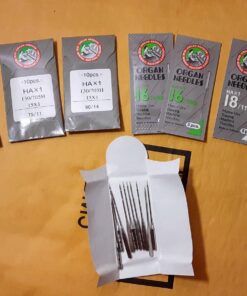 50 Pieces HOME SEWING MACHINE NEEDLES ASSORTMENT (ORGAN 15X1 SIZE#9,11,14, 16, 18) 10pcs per size Regular 24 711daV85aL