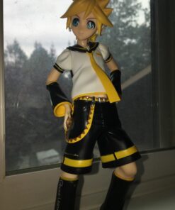 SEGA Hatsune Miku Project Diva Arcade Premium PM Figure - 7.5" Male Kagamine Len 35 711diWw34tL