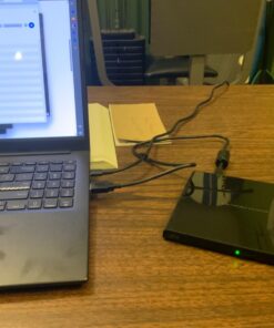 LG GP65NB60 8X USB 2.0 Super Multi Ultra Slim Portable DVD Writer Drive +/-RW External Drive with M-DISC Support - Black 31 711eFl OblL