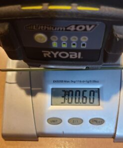 Biswaye 40V 6Ah Lithium Battery Replacement for Ryobi 40V Battery OP4040 OP40601 OP4026 OP40261 OP40401 OP40501 OP4015 OP40602 OP40404 OP40603 Compatible with Ryobi 40V Cordless Power Tools 28 711eK6GeF6L