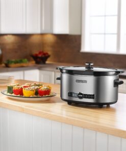 KitchenAid KSC6223SS 6-Qt. Slow Cooker with Standard Lid - Stainless Steel 18 711exU1j fL